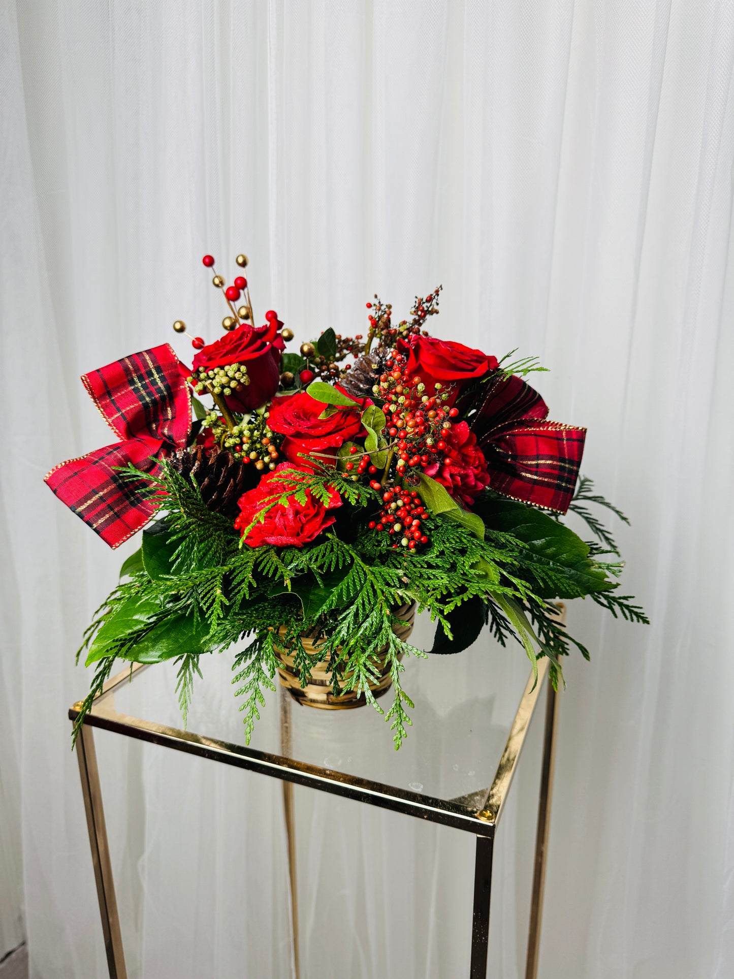 Merry & Bright Christmas Basket