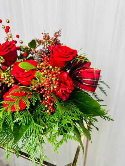 Merry & Bright Christmas Basket