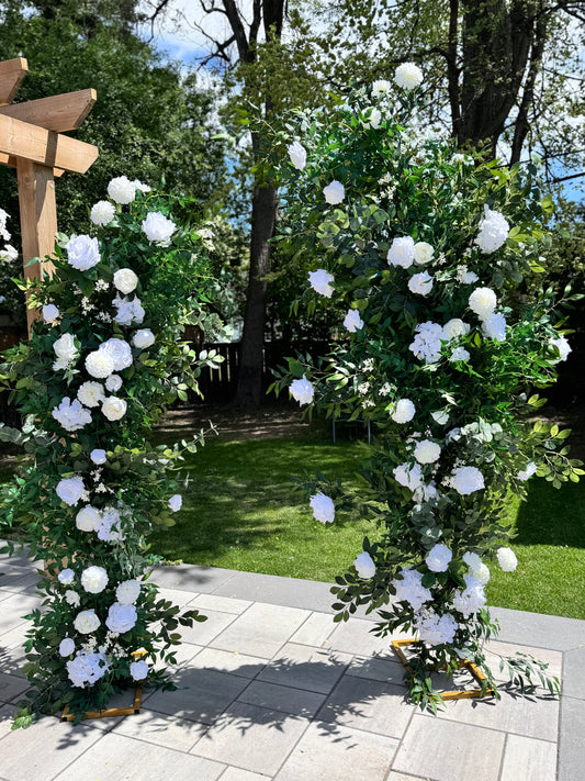Faux Floral Arches - The Isabelle Collection
