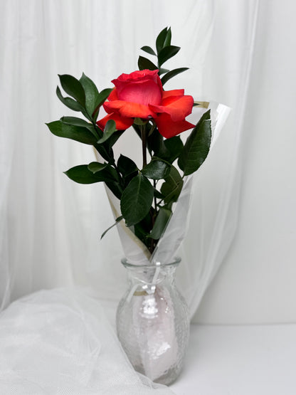 Classic One Rose Elegance